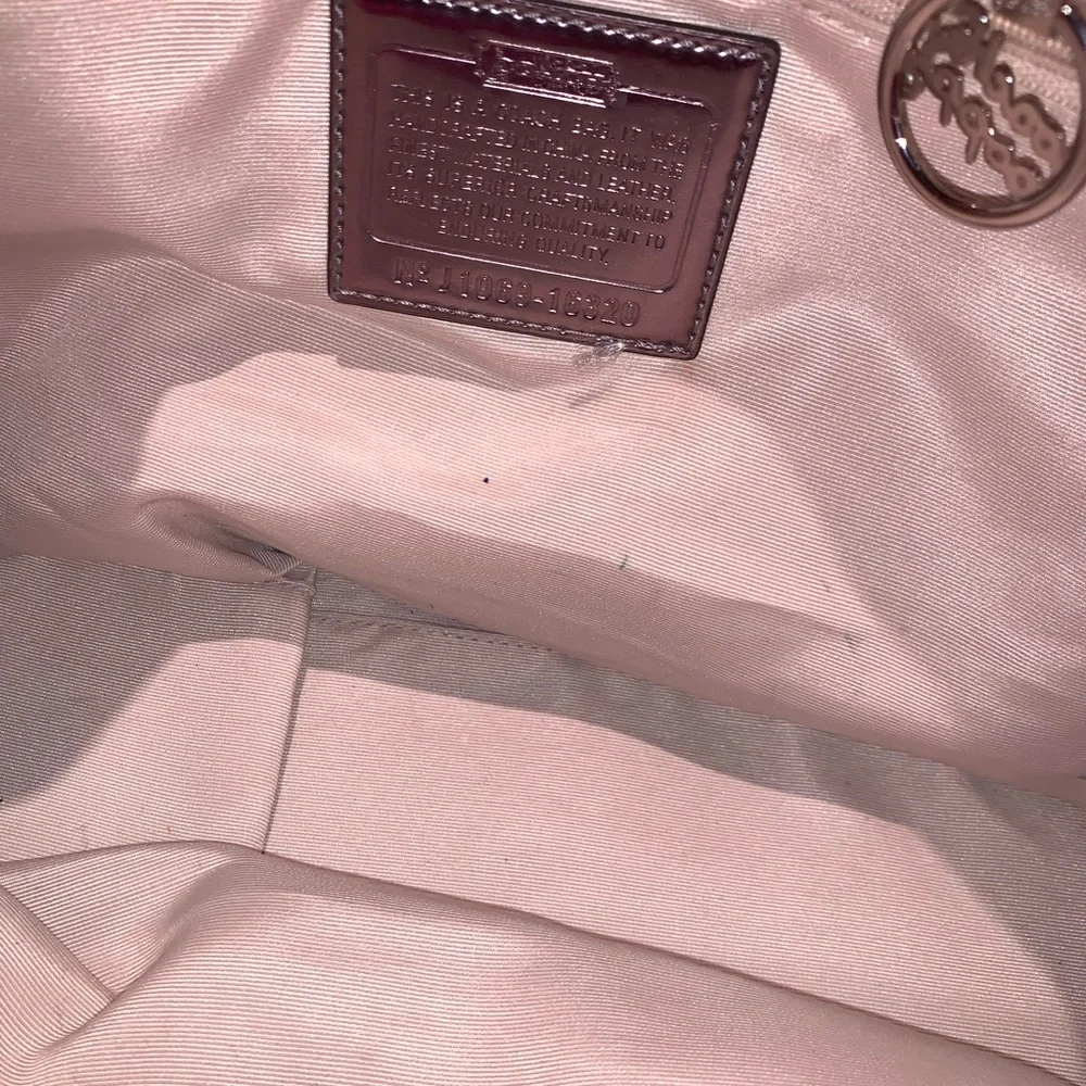 💕COACH POPPY TOTE💕BEAUTIFUL BRIGHT HANDBAG💕SUPER CLEAN!! - Picture 6 of 13